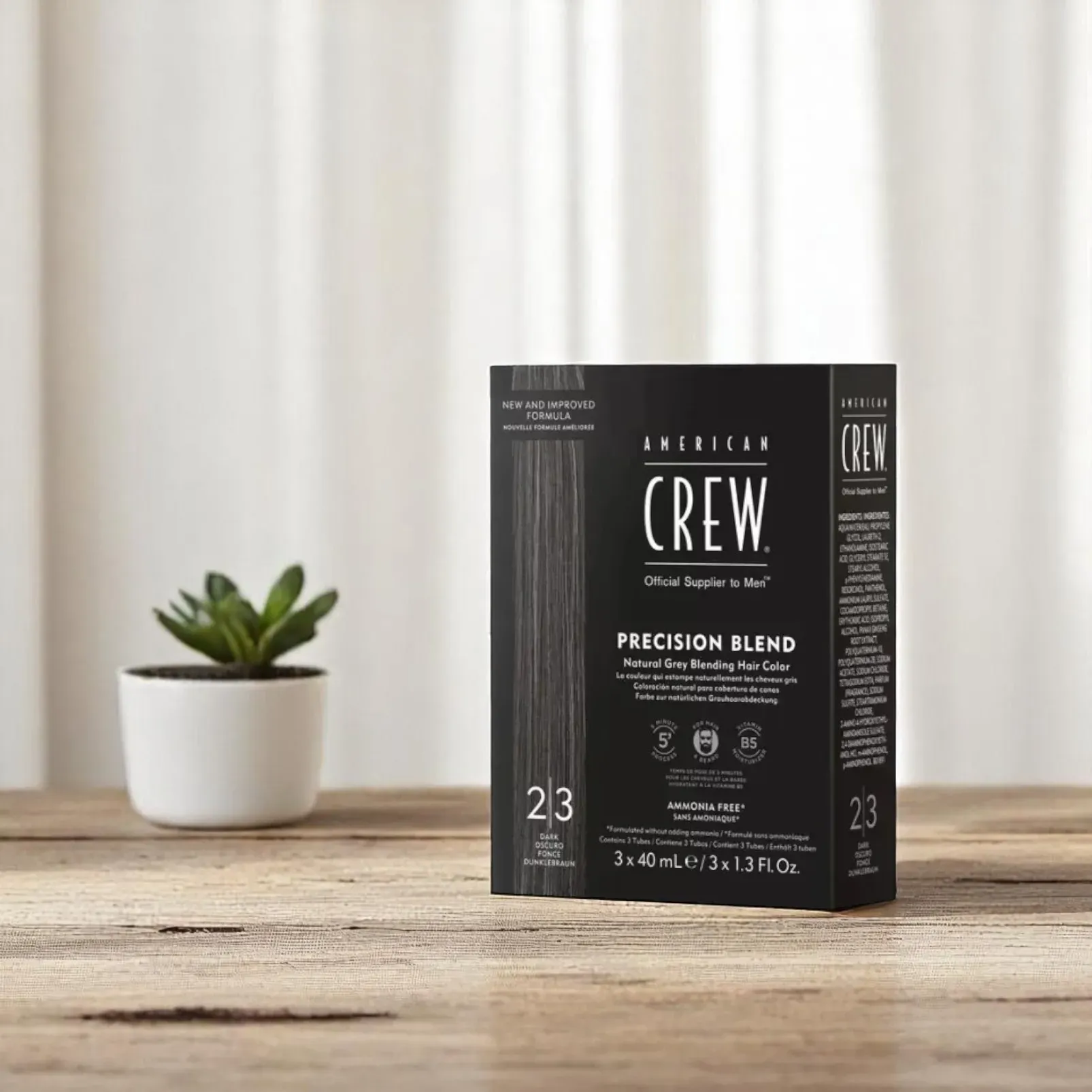 American Crew Férfi Hajfesték 3x40ml 2-3