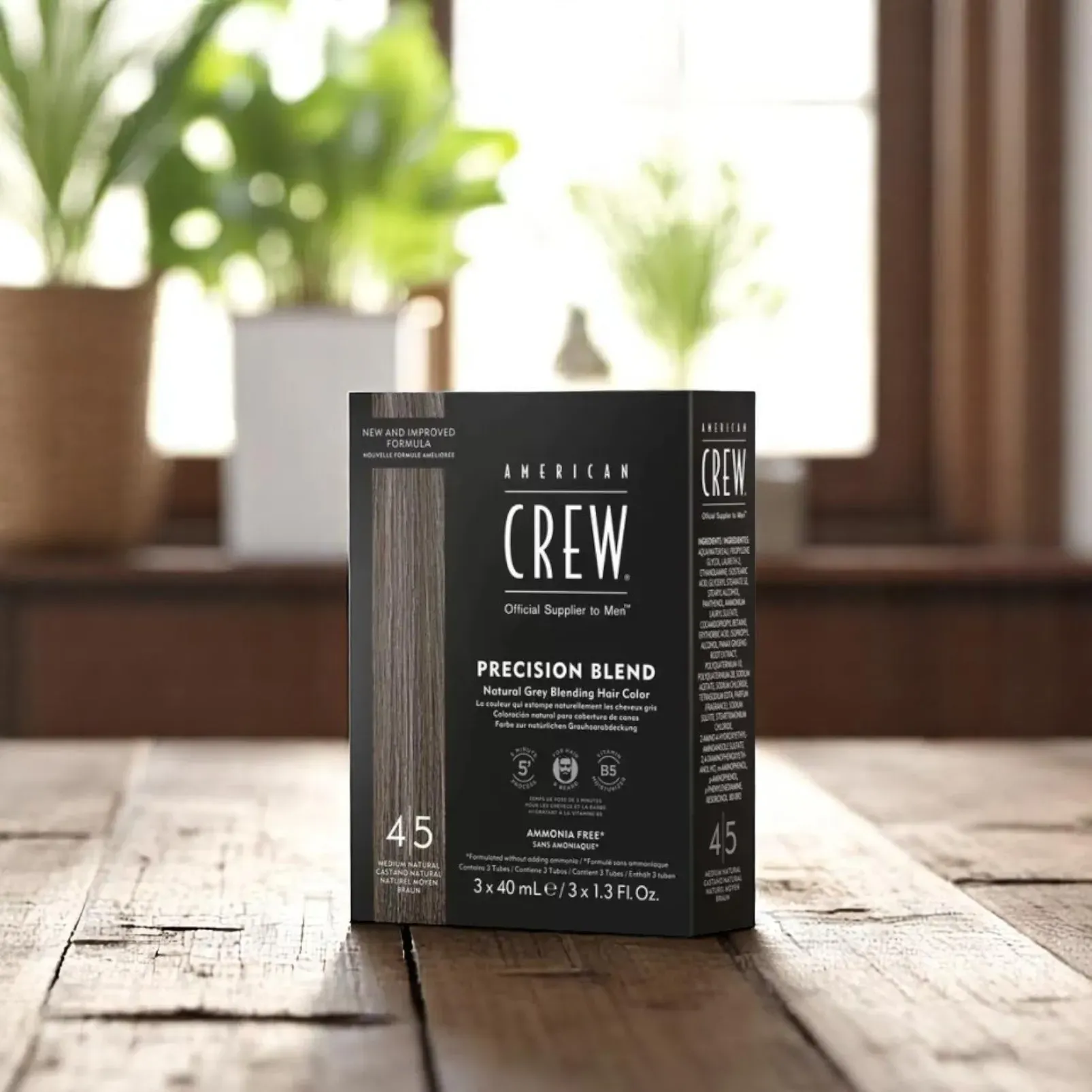 American Crew Férfi Hajfesték 3x40ml 4-5