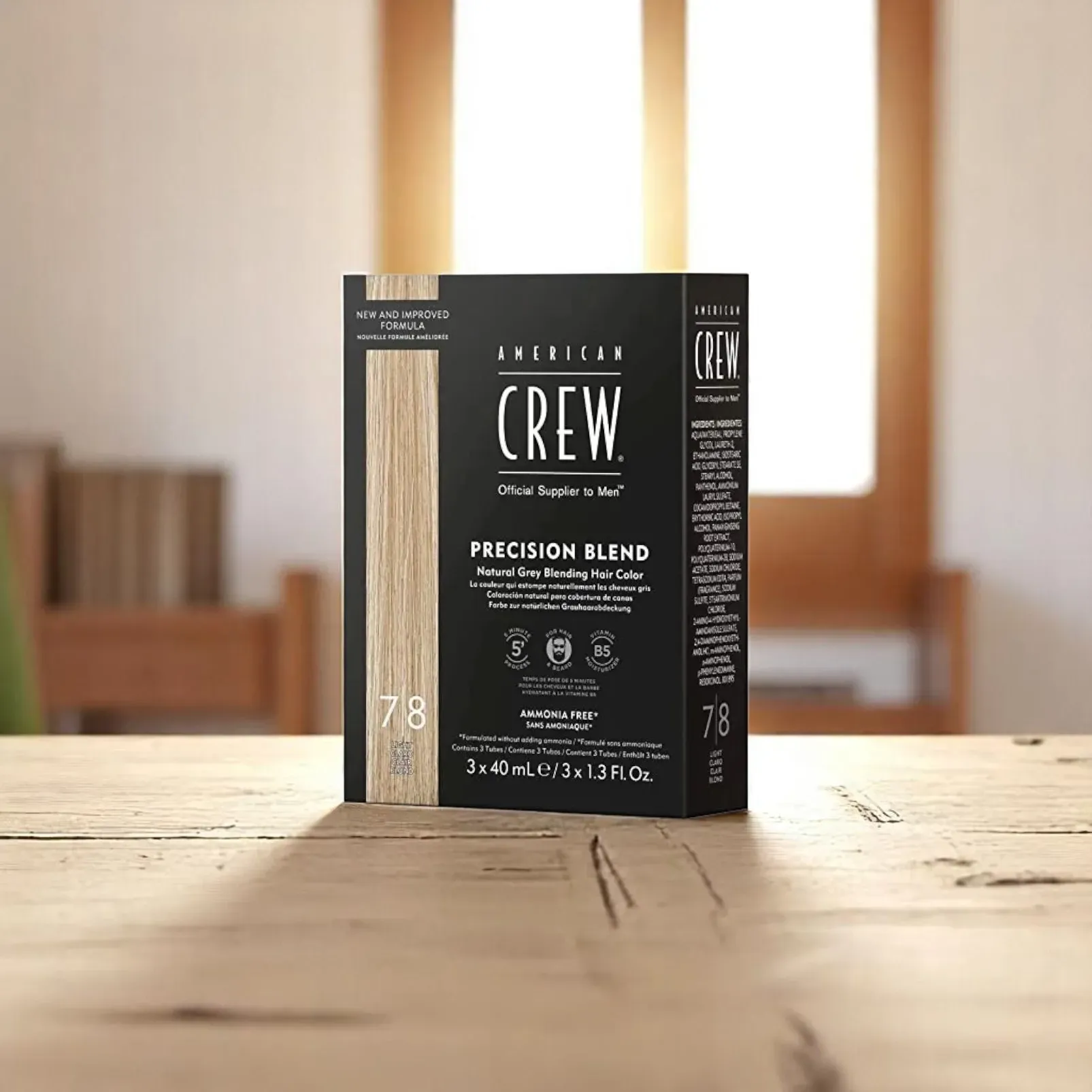American Crew Férfi Hajfesték 3x40ml 7-8