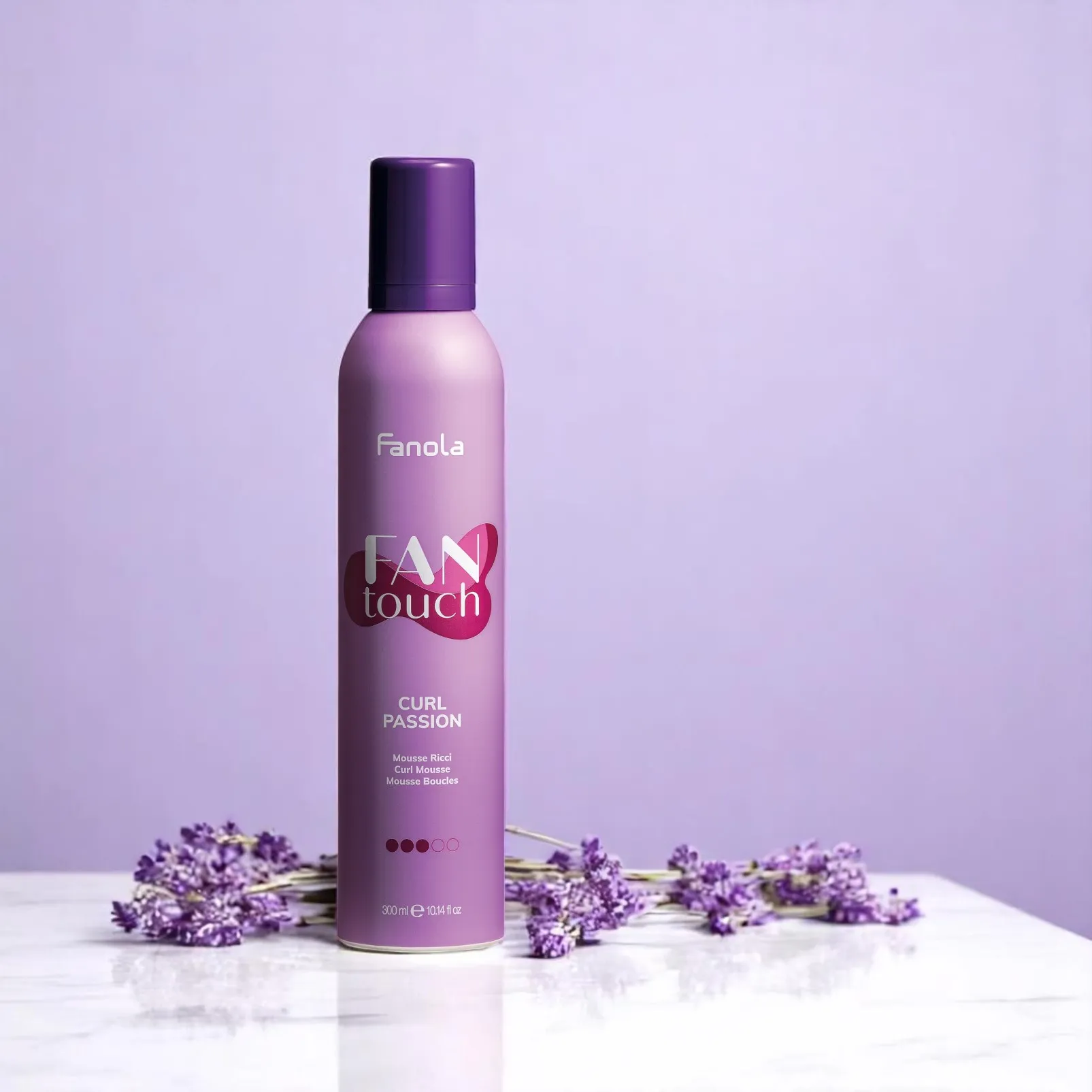 Fanola Fan Touch Curl Passion hullámokat formázó hajhab 300ml