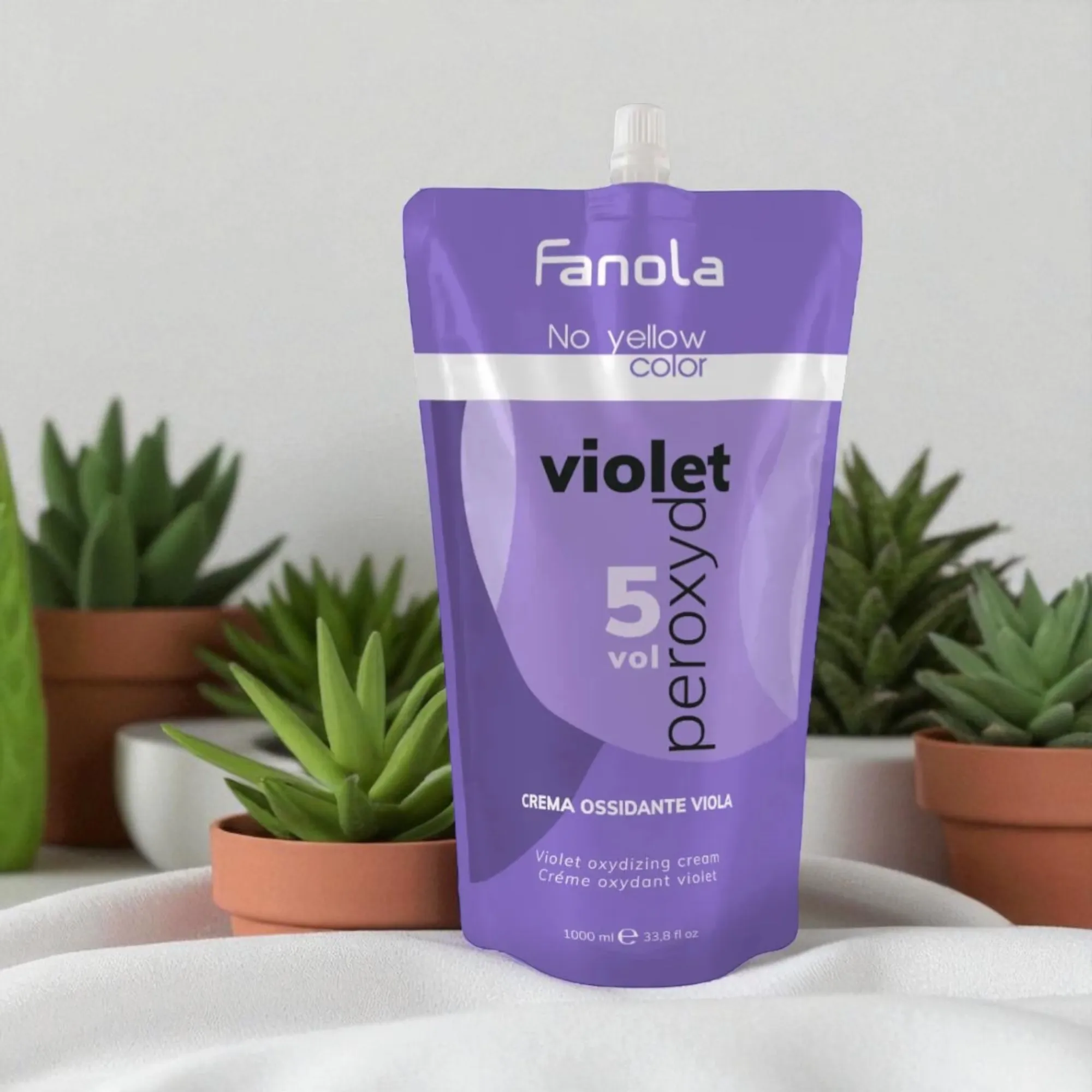 Fanola No Yellow oxidáló Lila 1000ml 1,5°%
