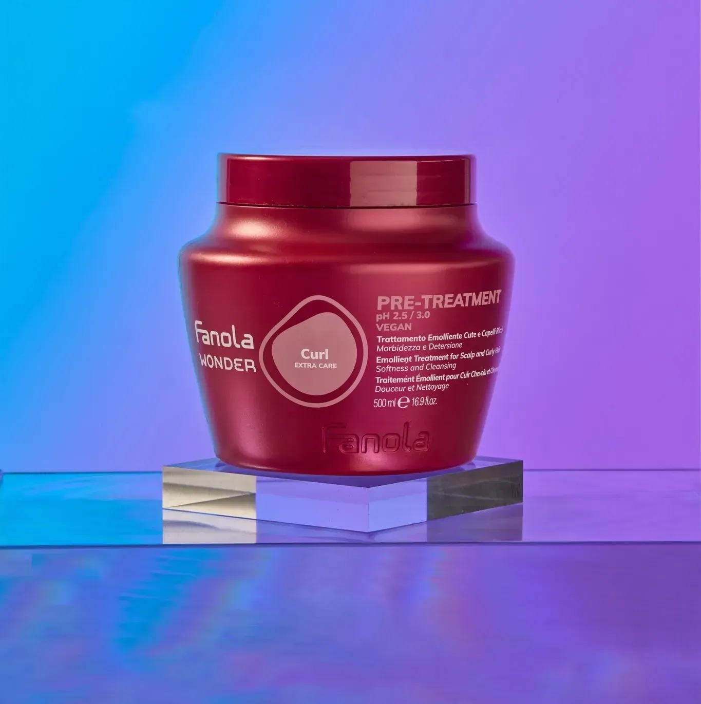 Fanola Wonder Curl Pre Treatment pakolás 500ml