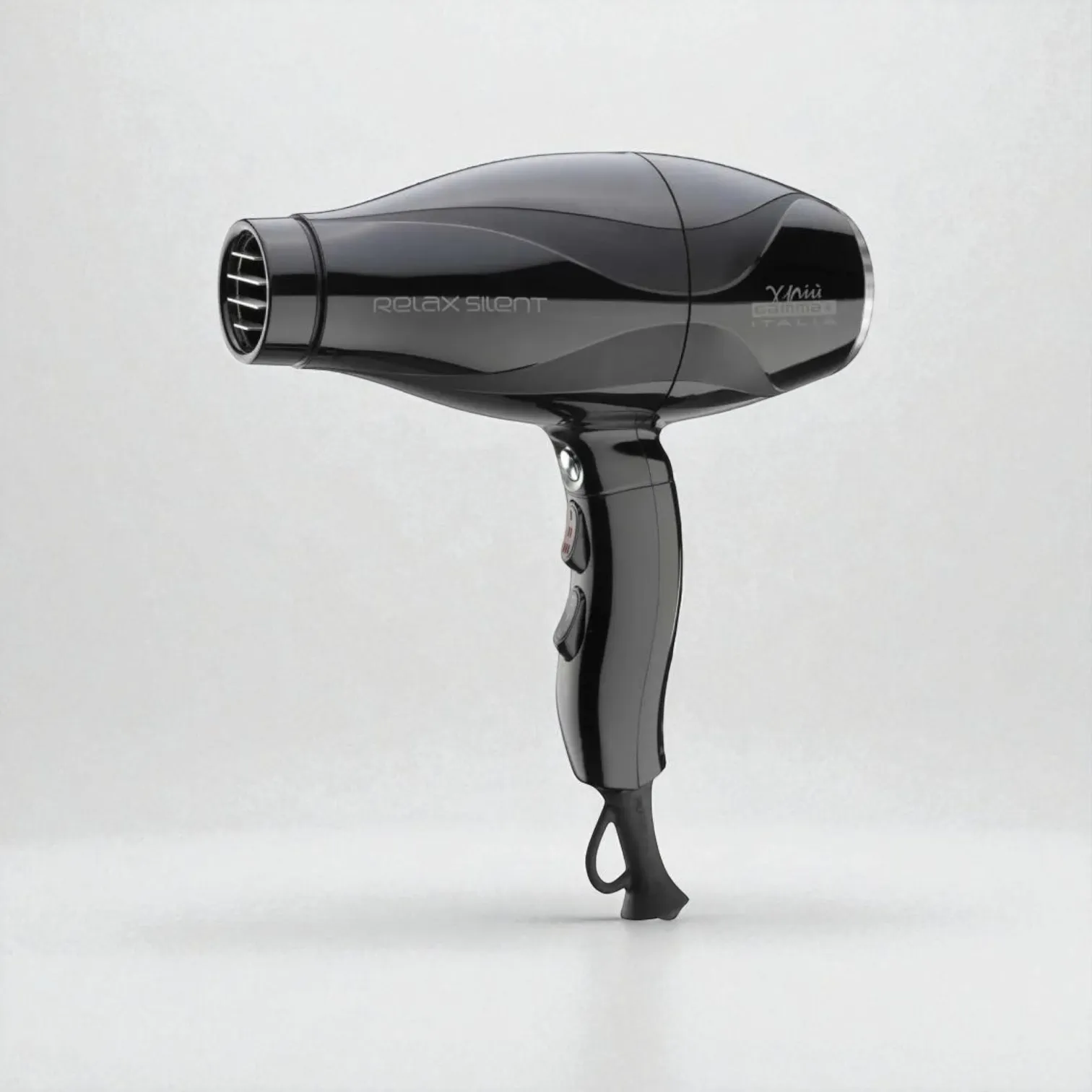 Gamma Piú Relax Silent hajszárító 2100W - Fekete