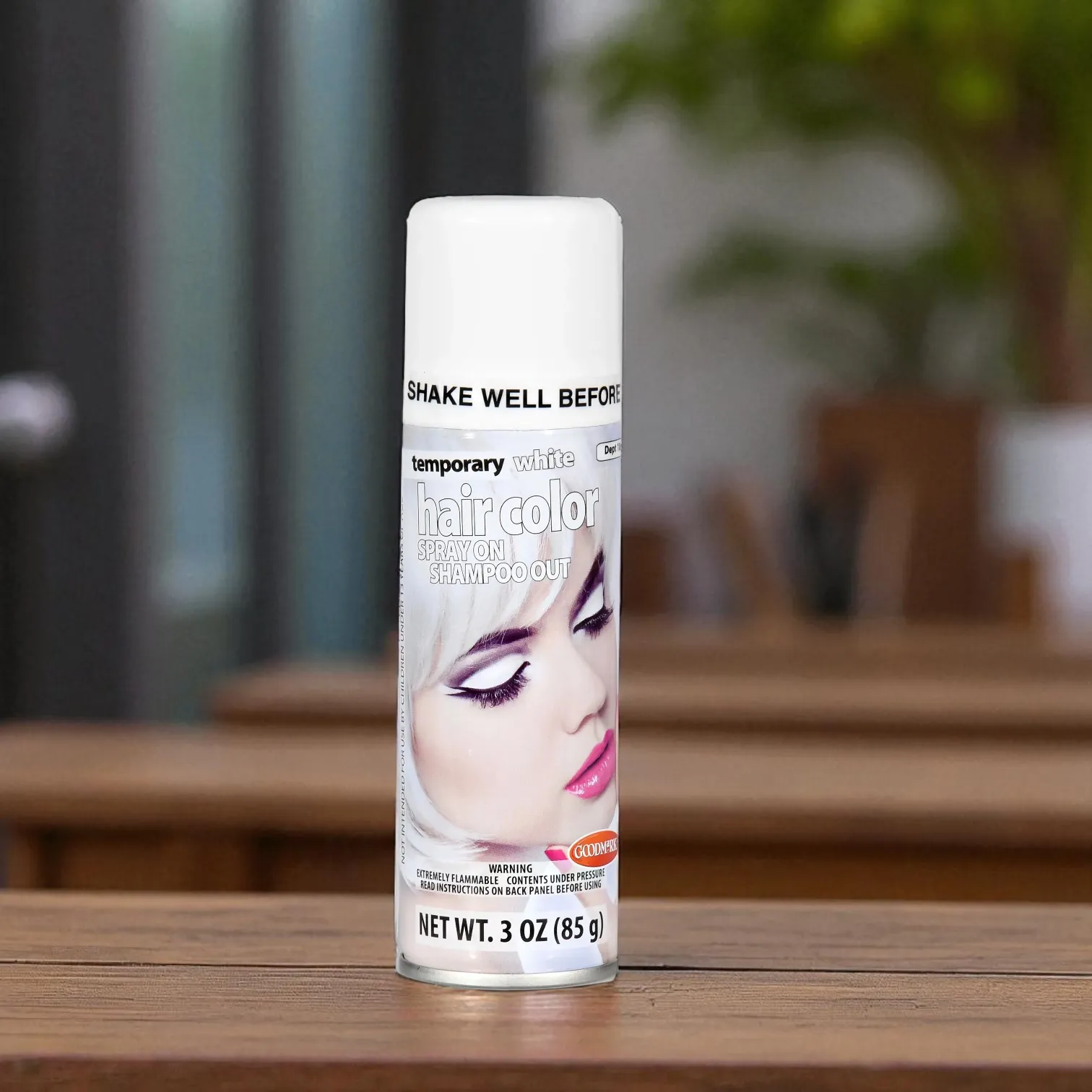 Goodmark Hajszínező Spray/Színes Hajlakk - Fehér