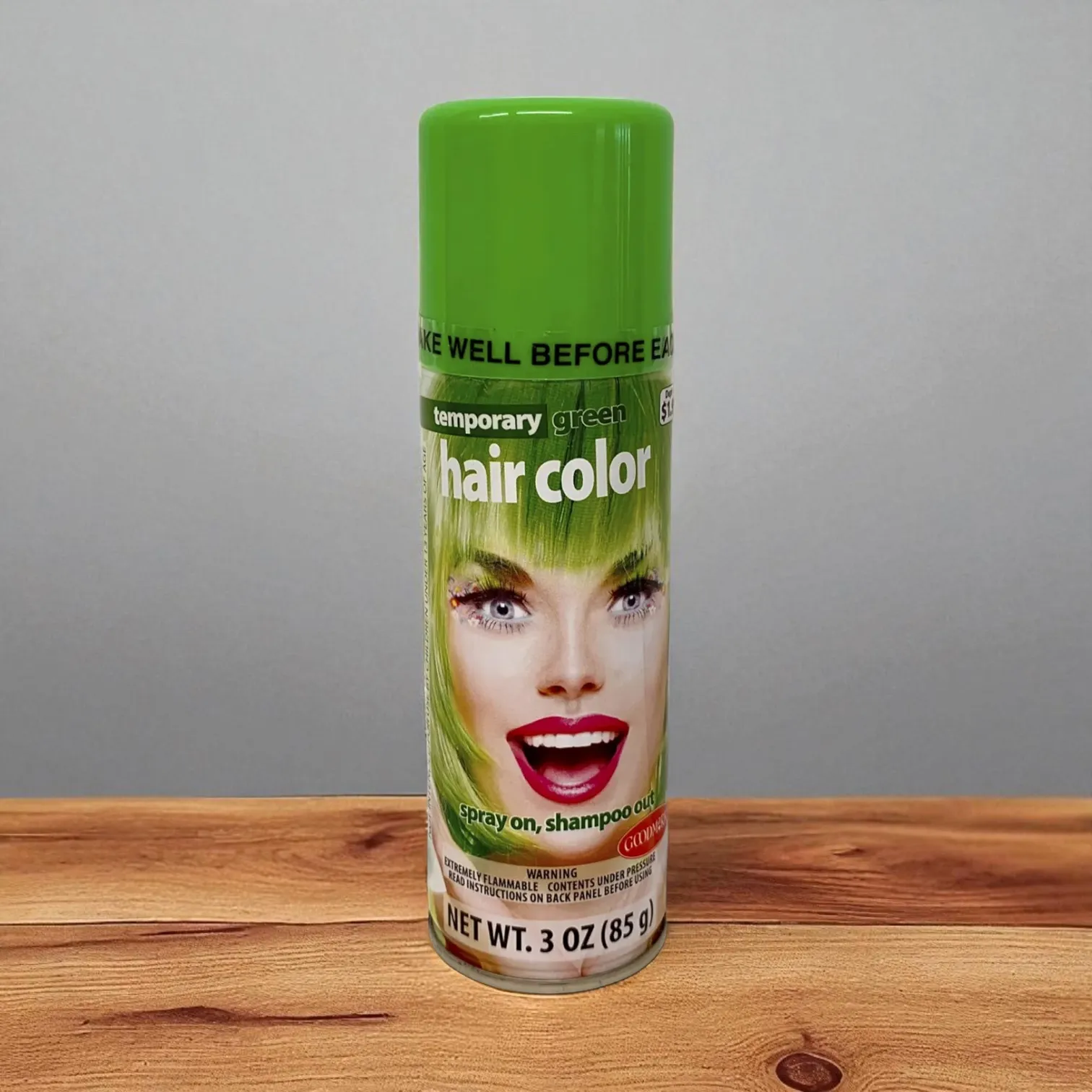Goodmark Hajszínező Spray/Színes Hajlakk - Zöld