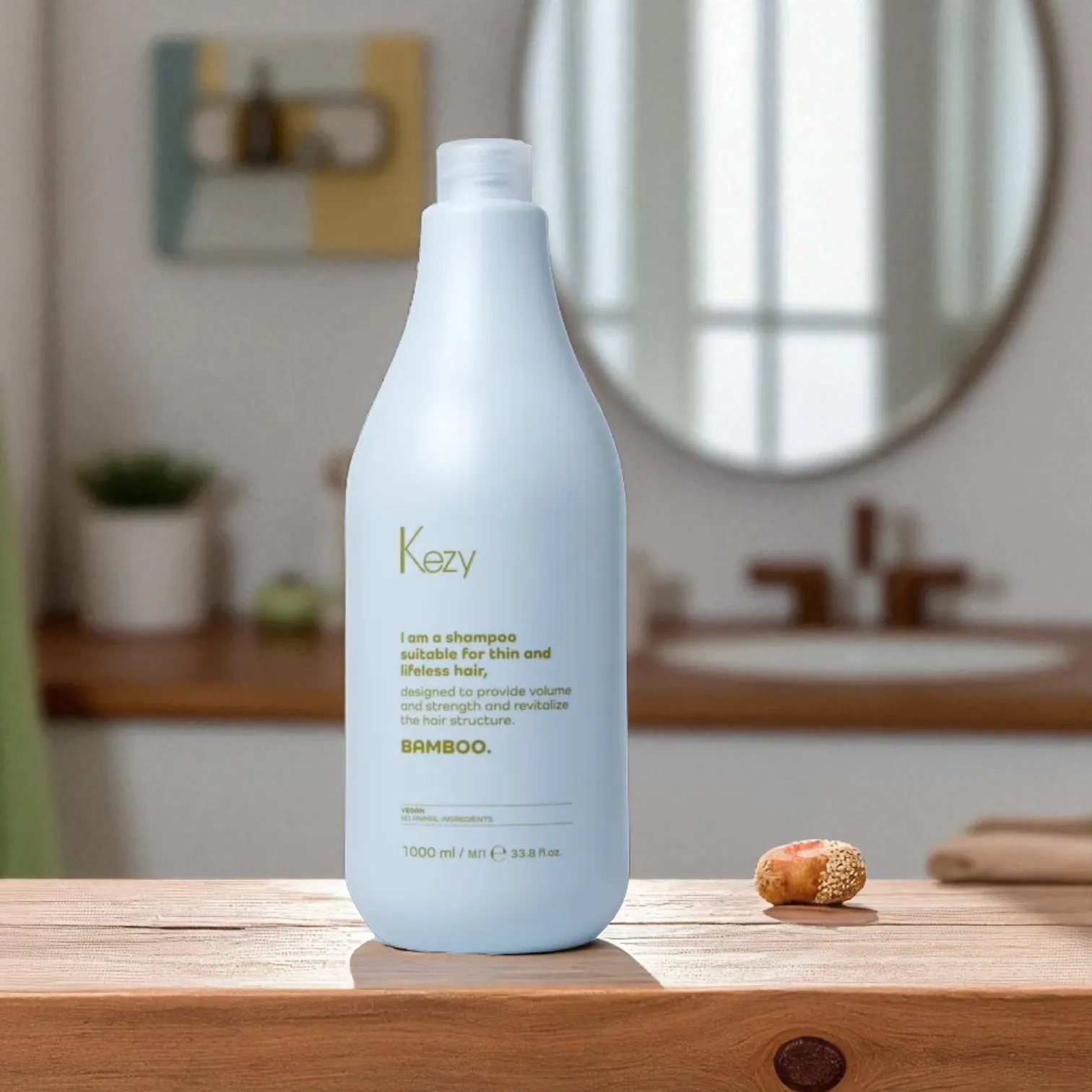 Kezy by AlfaParf Bamboo Sampon vékonyszálú hajra 1000ml