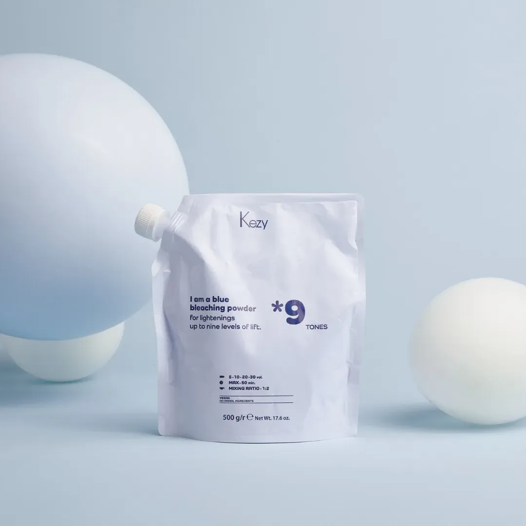 Kezy by AlfaParf Kék szőkítőpor 500gr - 9 tónus