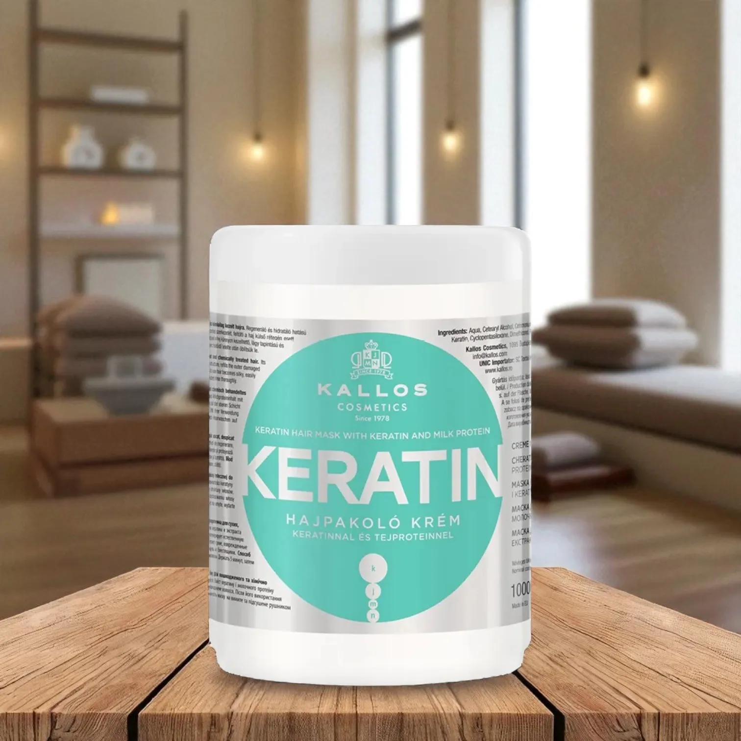 KJMN keratin hajpakoló krém 1000ml
