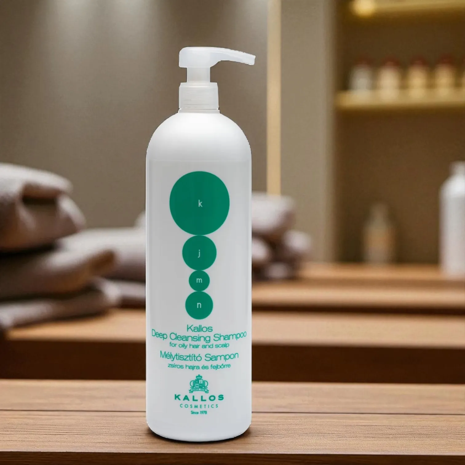 KJMN mélytisztító sampon zsíros hajra 1000ml