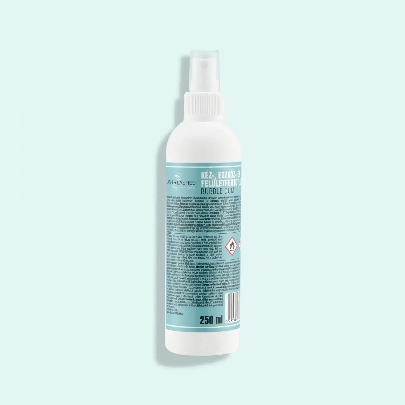 Lash & Lashes 3in1 Rágógumi Illatú kéz, eszköz és felületfertőtlenítő 250ml