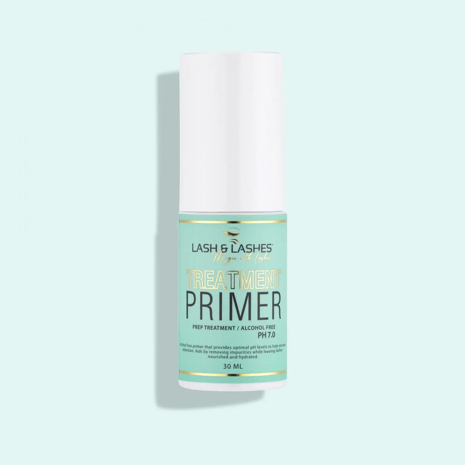Lash & Lashes PH 7.0 – Alkoholmentes, PH Semleges Szempilla előkezelő, Zsírtalanító folyadék Primer 30 ml