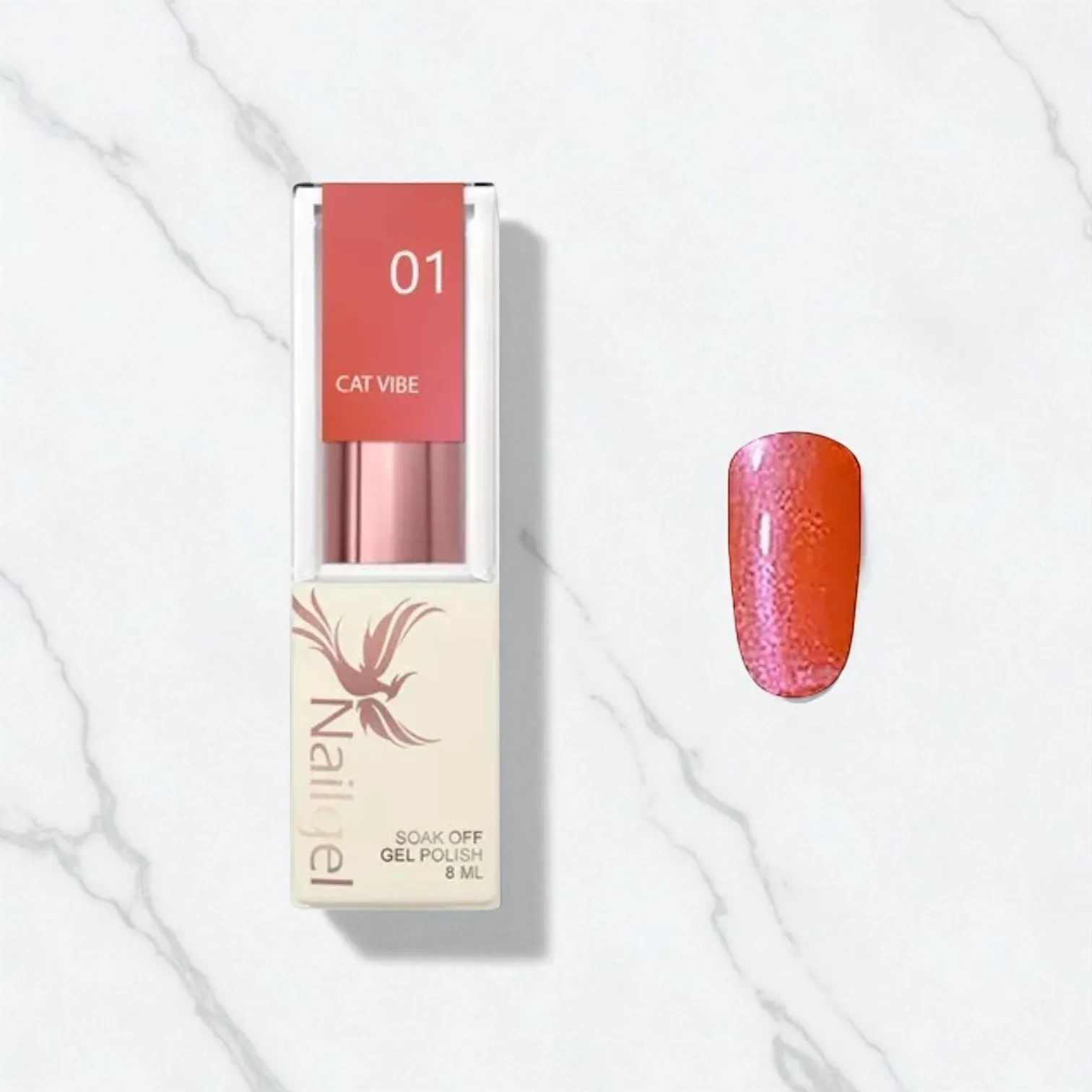 Nailgel Cat Vibe gél lakk 01 8ml