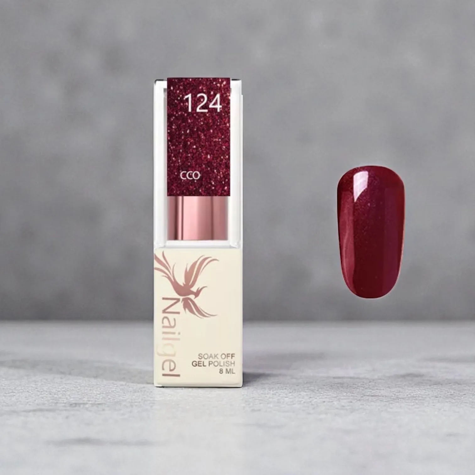 Nailgel CCO 124 gél lakk 8ml