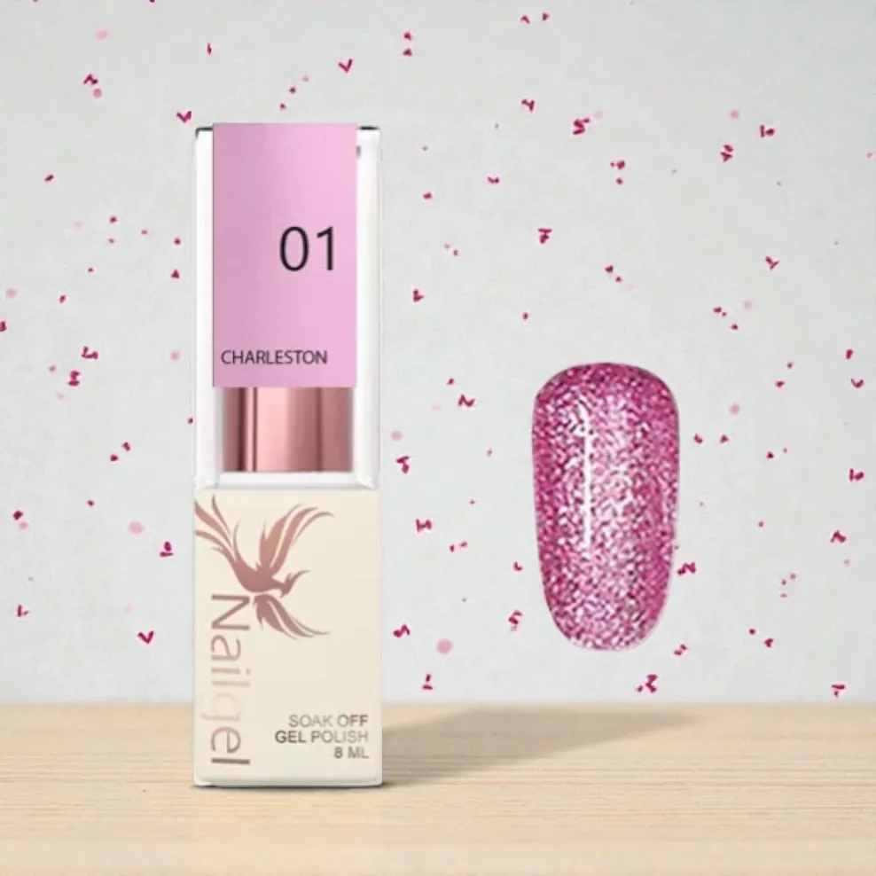 Nailgel Charlston gél lakk 01 8ml