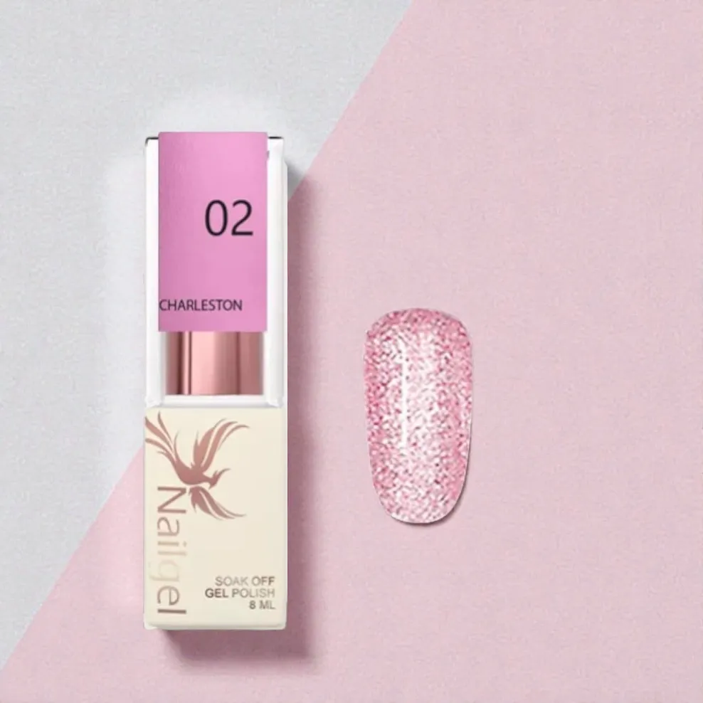 Nailgel Charlston gél lakk 02 8ml