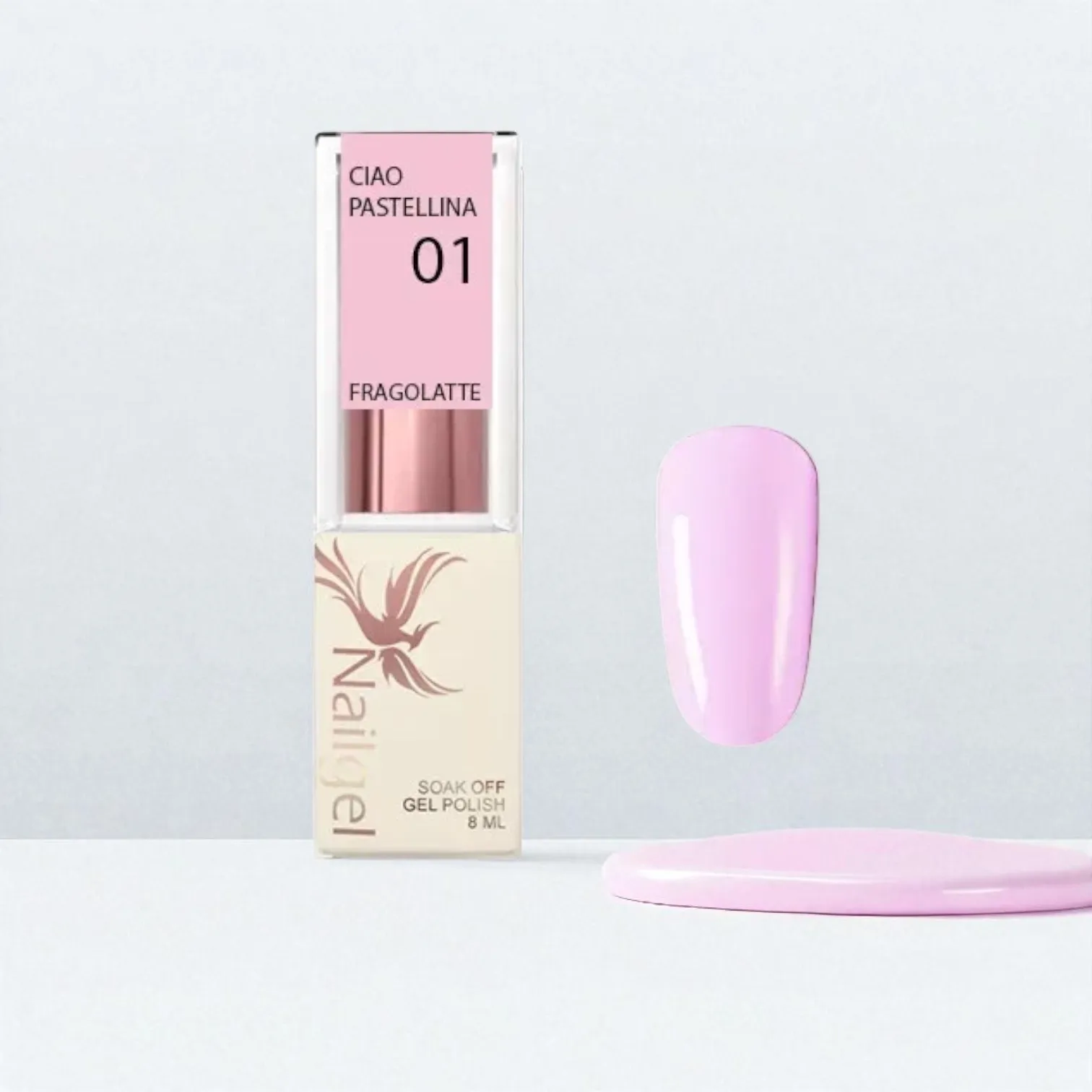 Nailgel Ciao Pastellina 01 - Fragolatte gél lakk 8ml