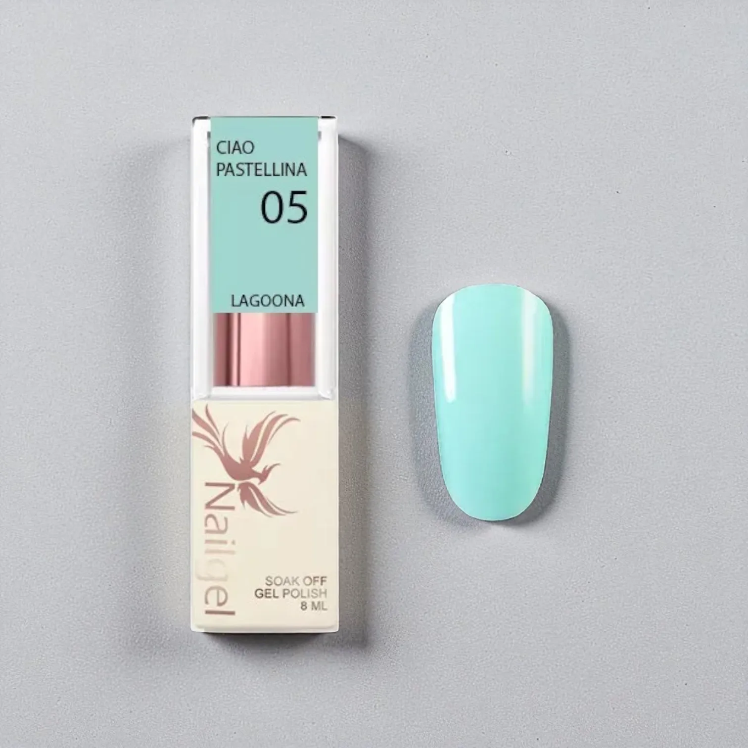 Nailgel Ciao Pastellina 05 - Lagoona gél lakk 8ml