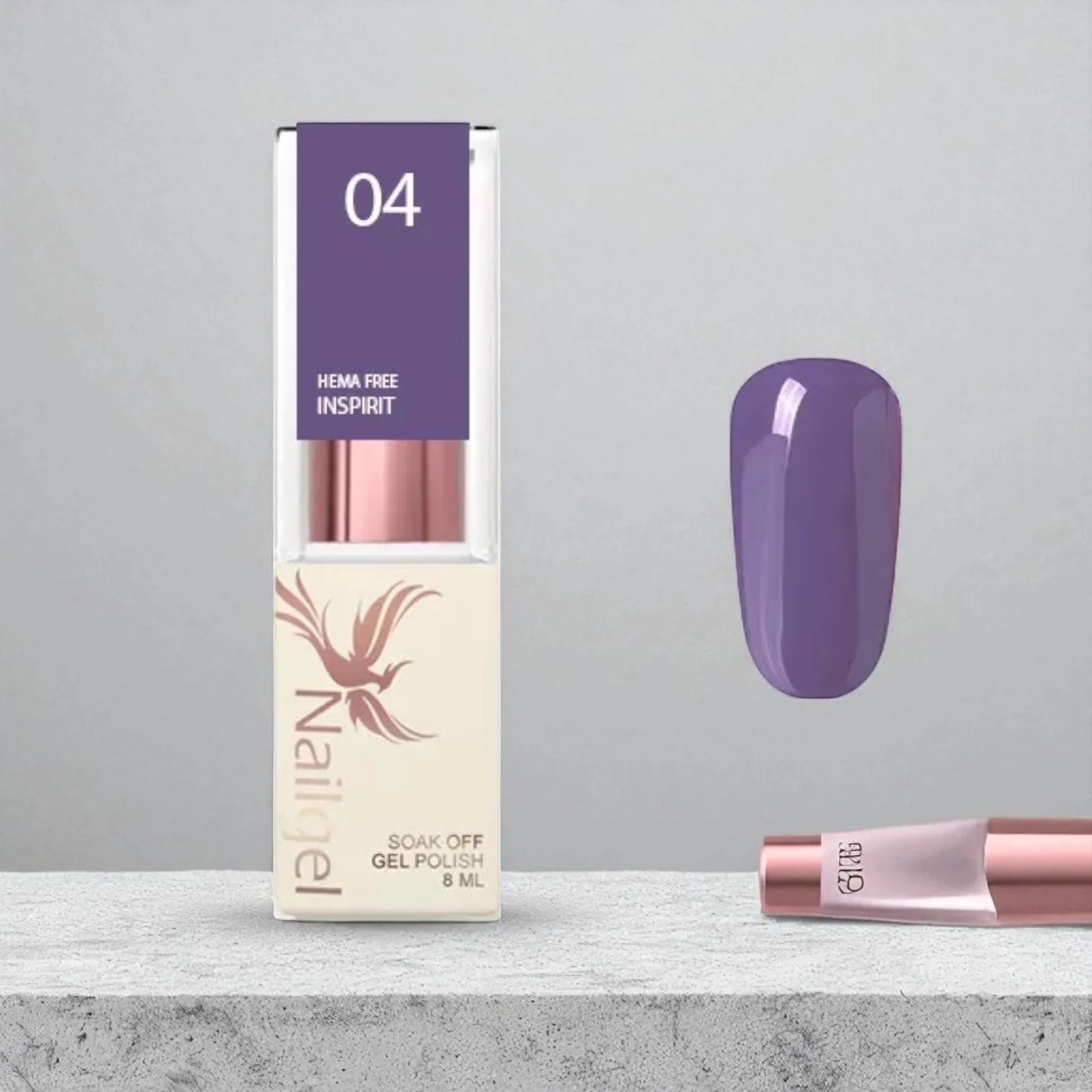 Nailgel InSpirit 04 gél lakk 8ml
