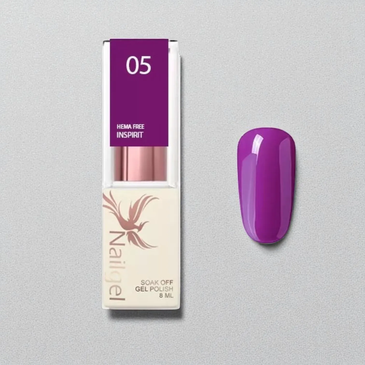 Nailgel InSpirit 05 gél lakk 8ml