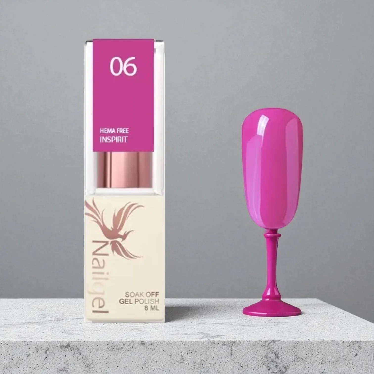 Nailgel InSpirit 06 gél lakk 8ml