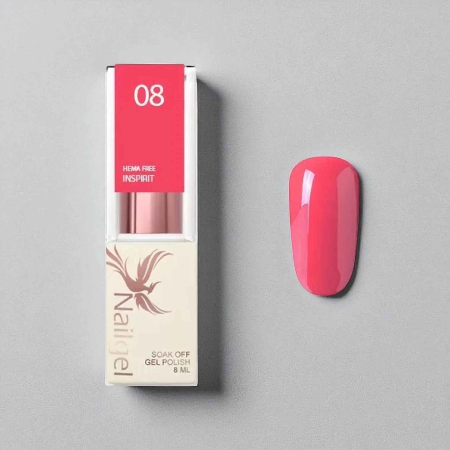 Nailgel InSpirit 08 gél lakk 8ml