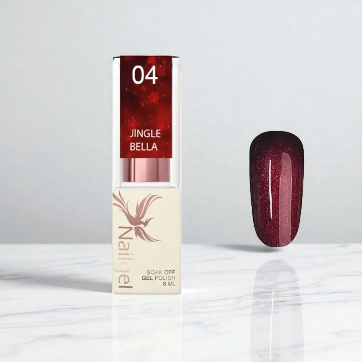 Nailgel Jingle Bella 04 gél lakk 8ml