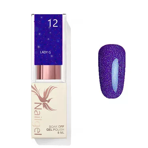 Nailgel Lady G 12 gél lakk 8ml