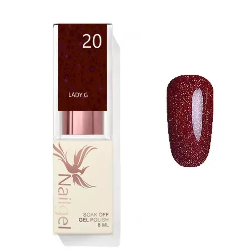 Nailgel Lady G 20 gél lakk 8ml