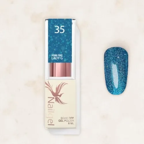 Nailgel Lady G 35 gél lakk 8ml