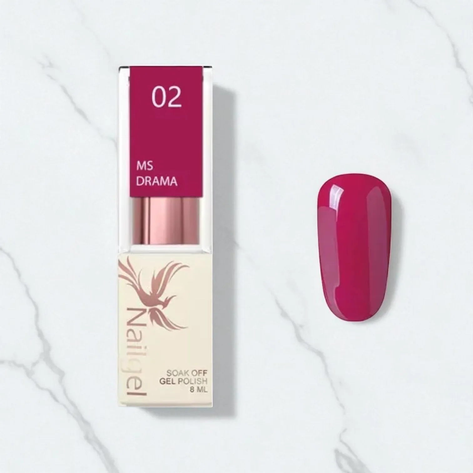 Nailgel Ms. Drama 02 gél lakk 8ml