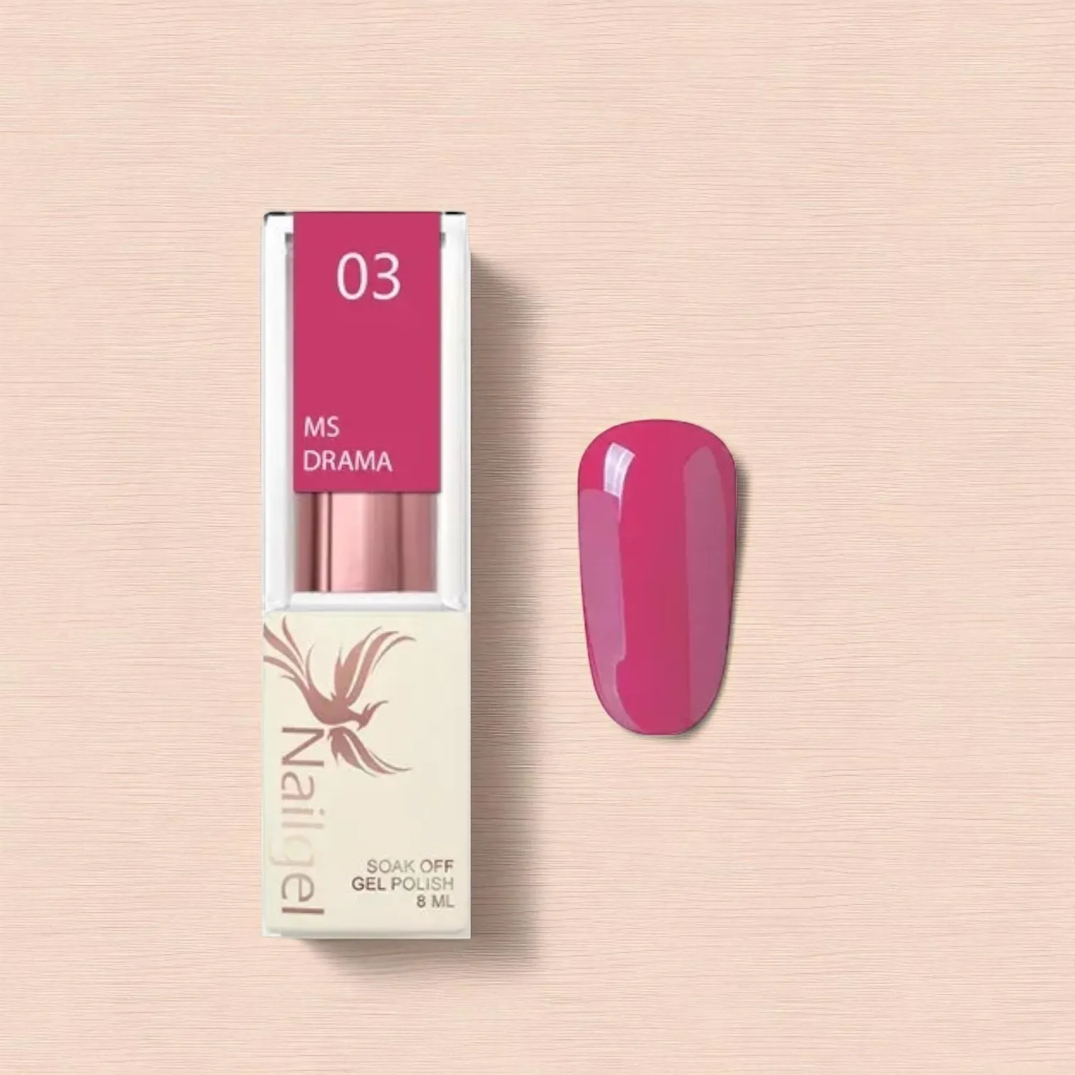 Nailgel Ms. Drama 03 gél lakk 8ml