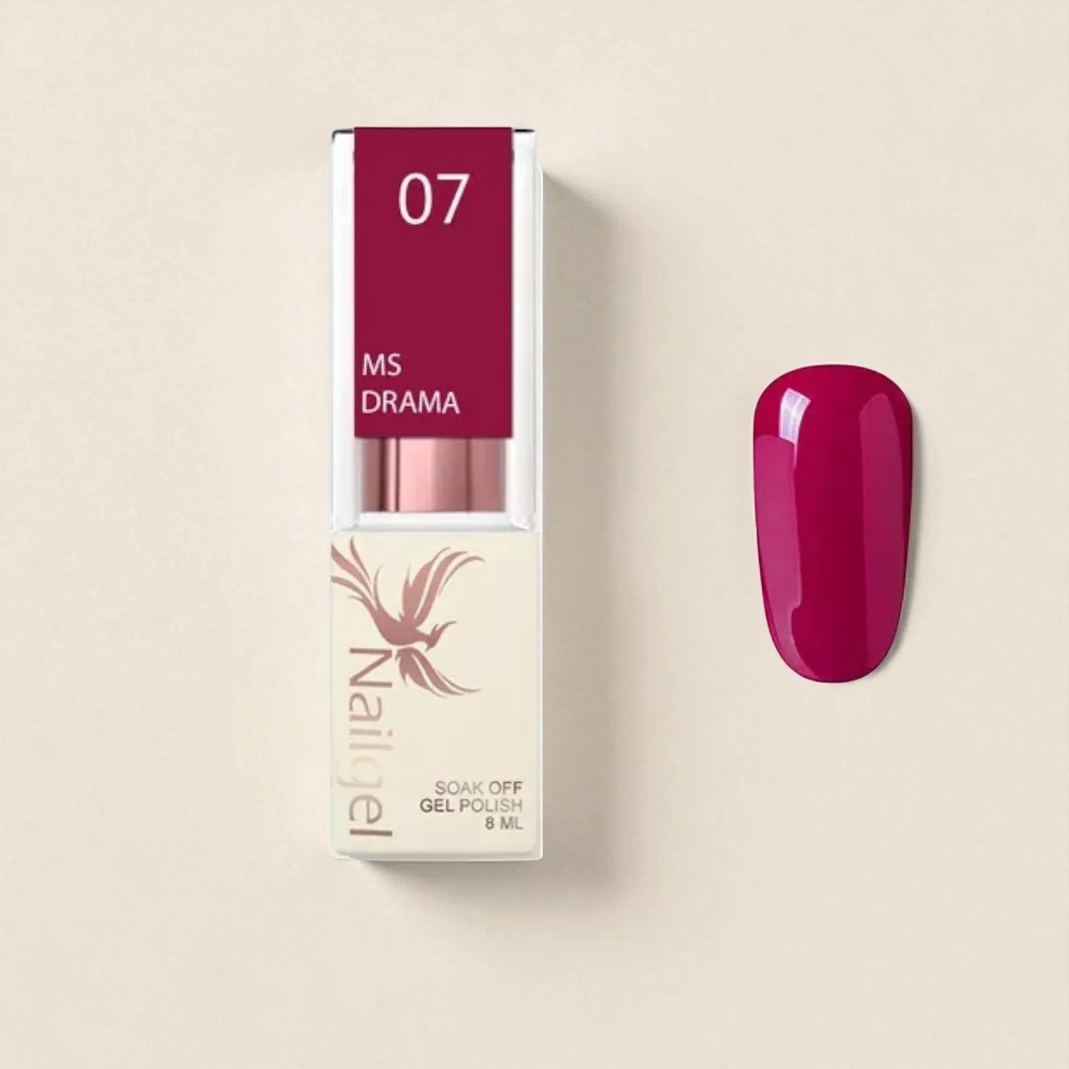 Nailgel Ms. Drama 07 gél lakk 8ml