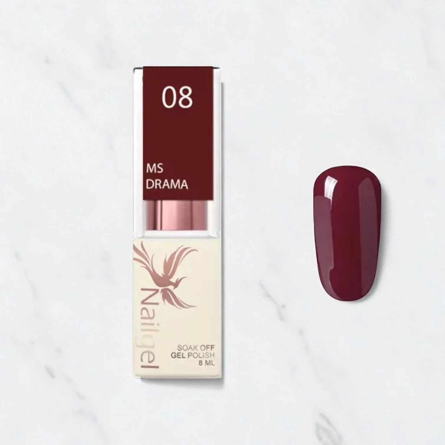 Nailgel Ms. Drama 08 gél lakk 8ml