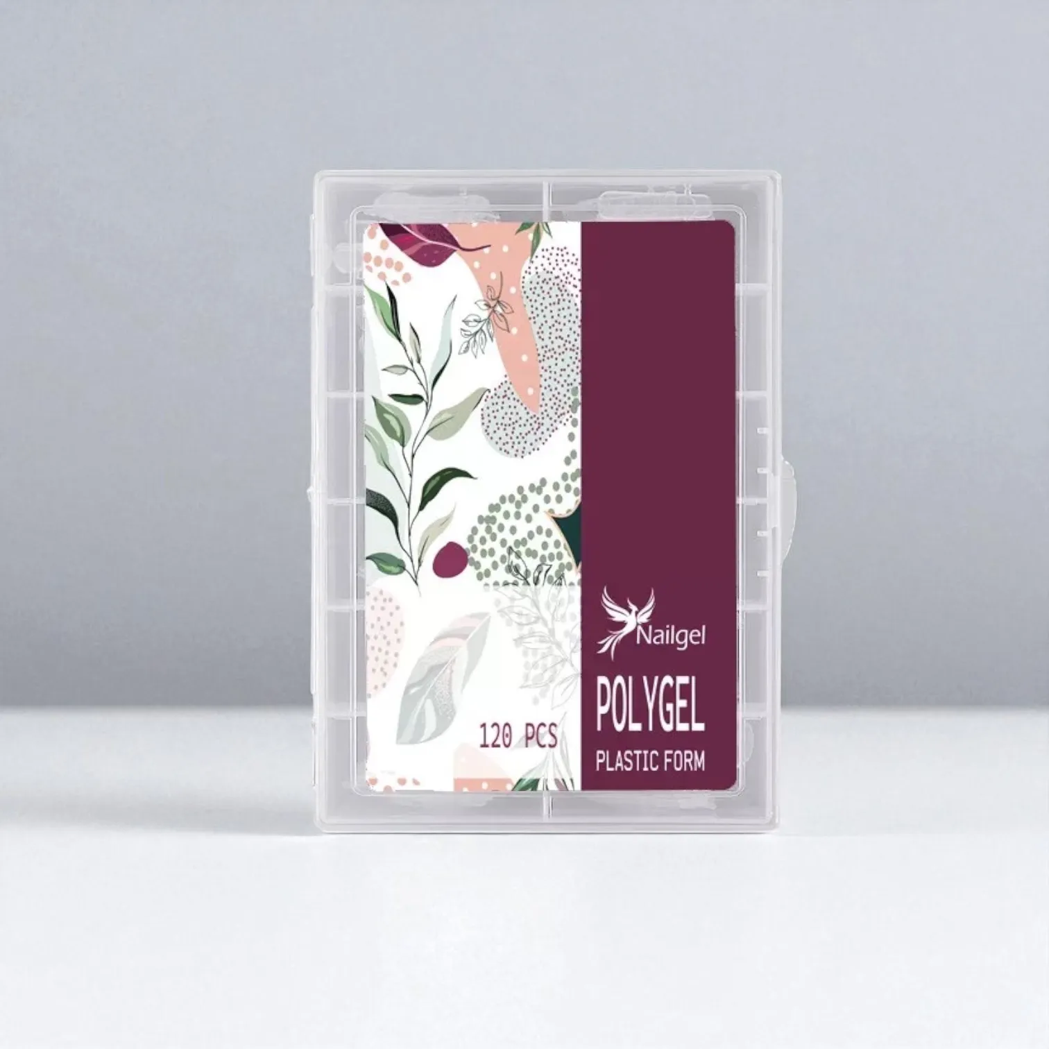 Nailgel Műanyag körömsablon 120 darabos
