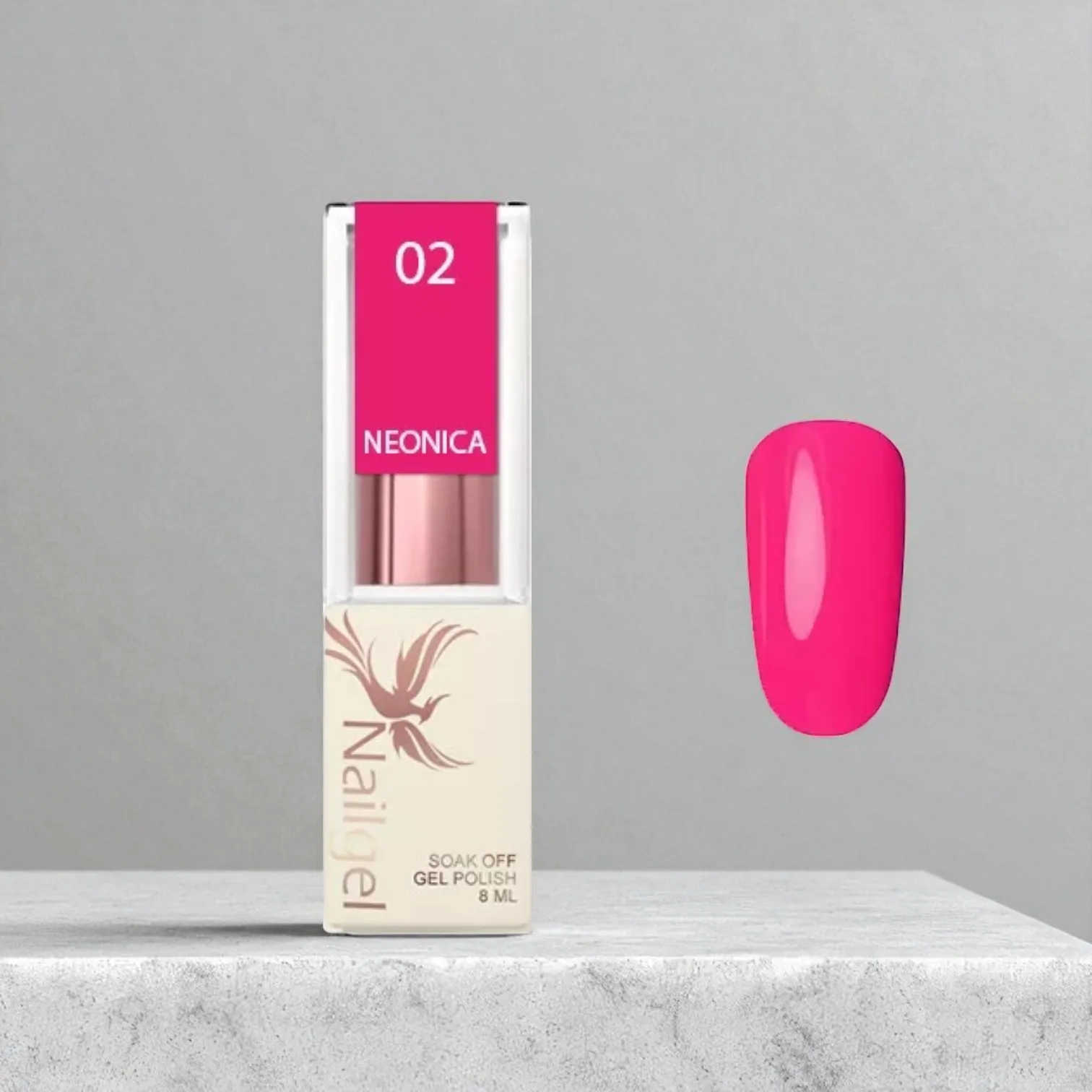 Nailgel Neonica 02 gél lakk 8ml