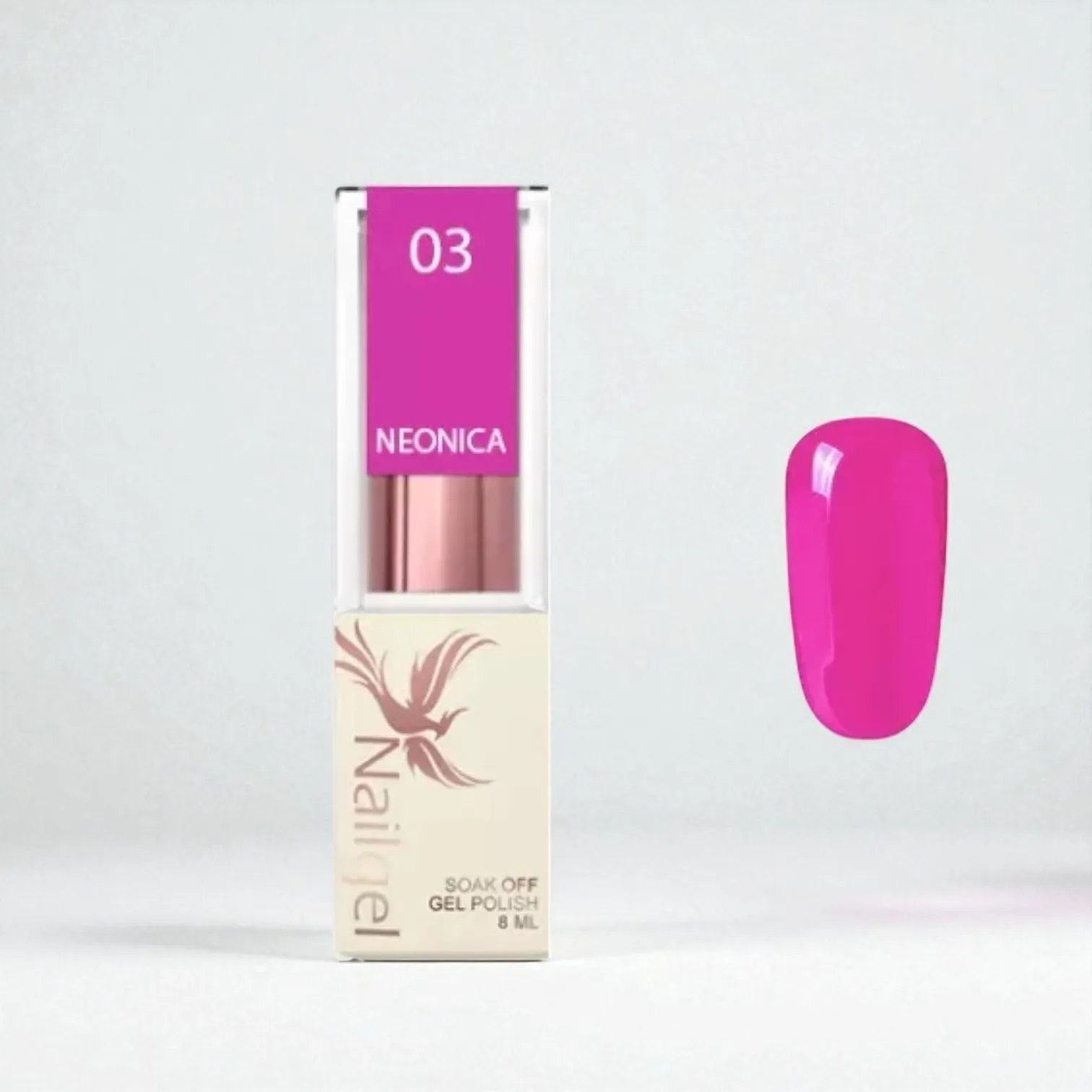 Nailgel Neonica 03 gél lakk 8ml