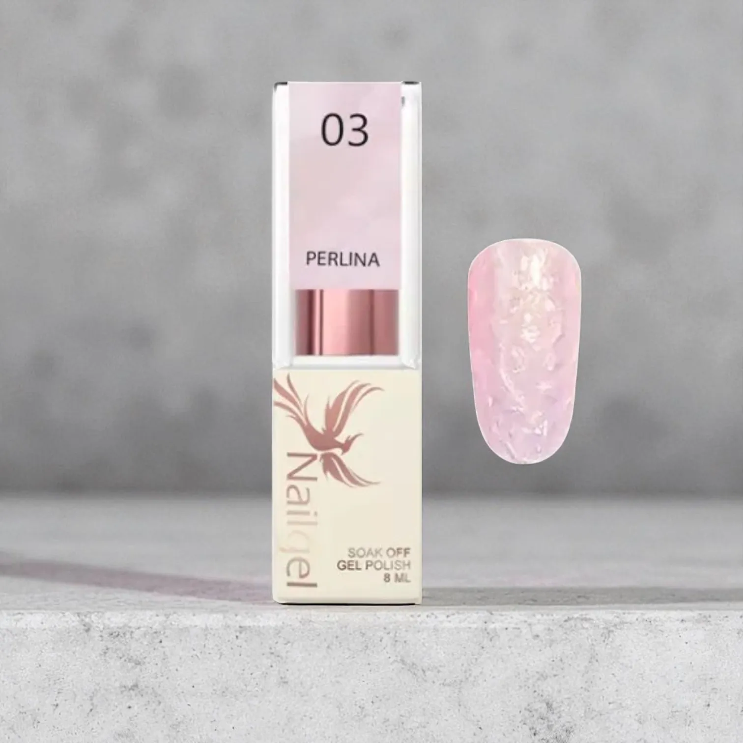 Nailgel Perlina 03 gél lakk 8ml
