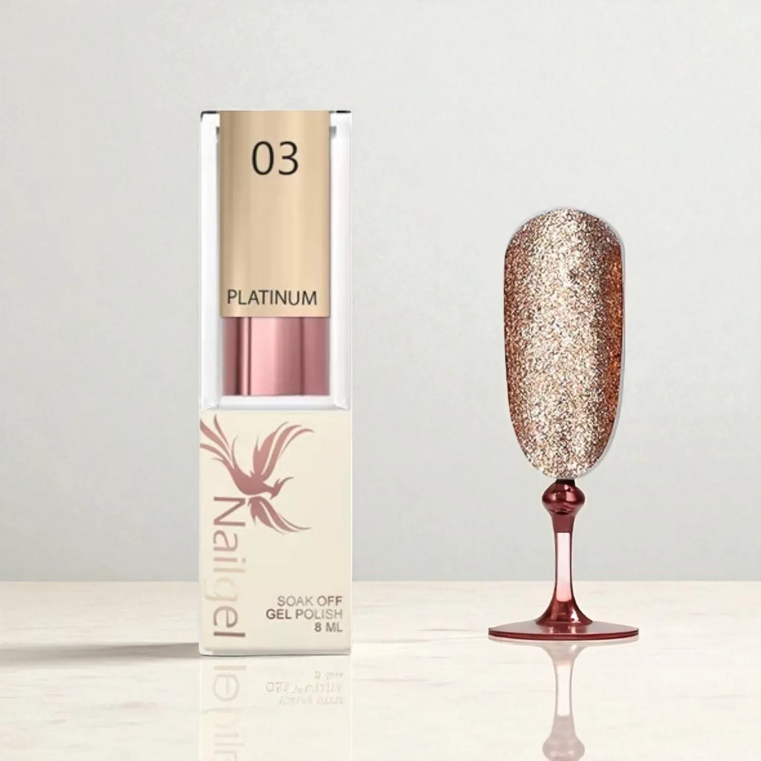 Nailgel Platinum 03 gél lakk 8ml
