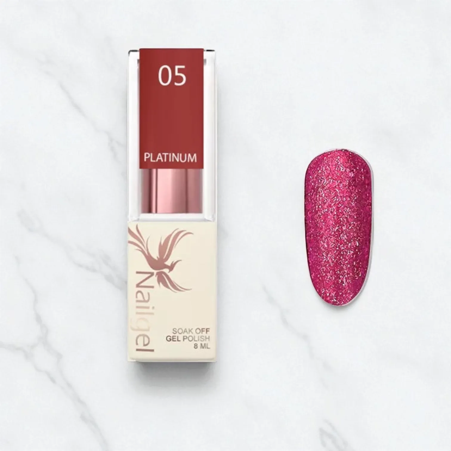 Nailgel Platinum 05 gél lakk 8ml