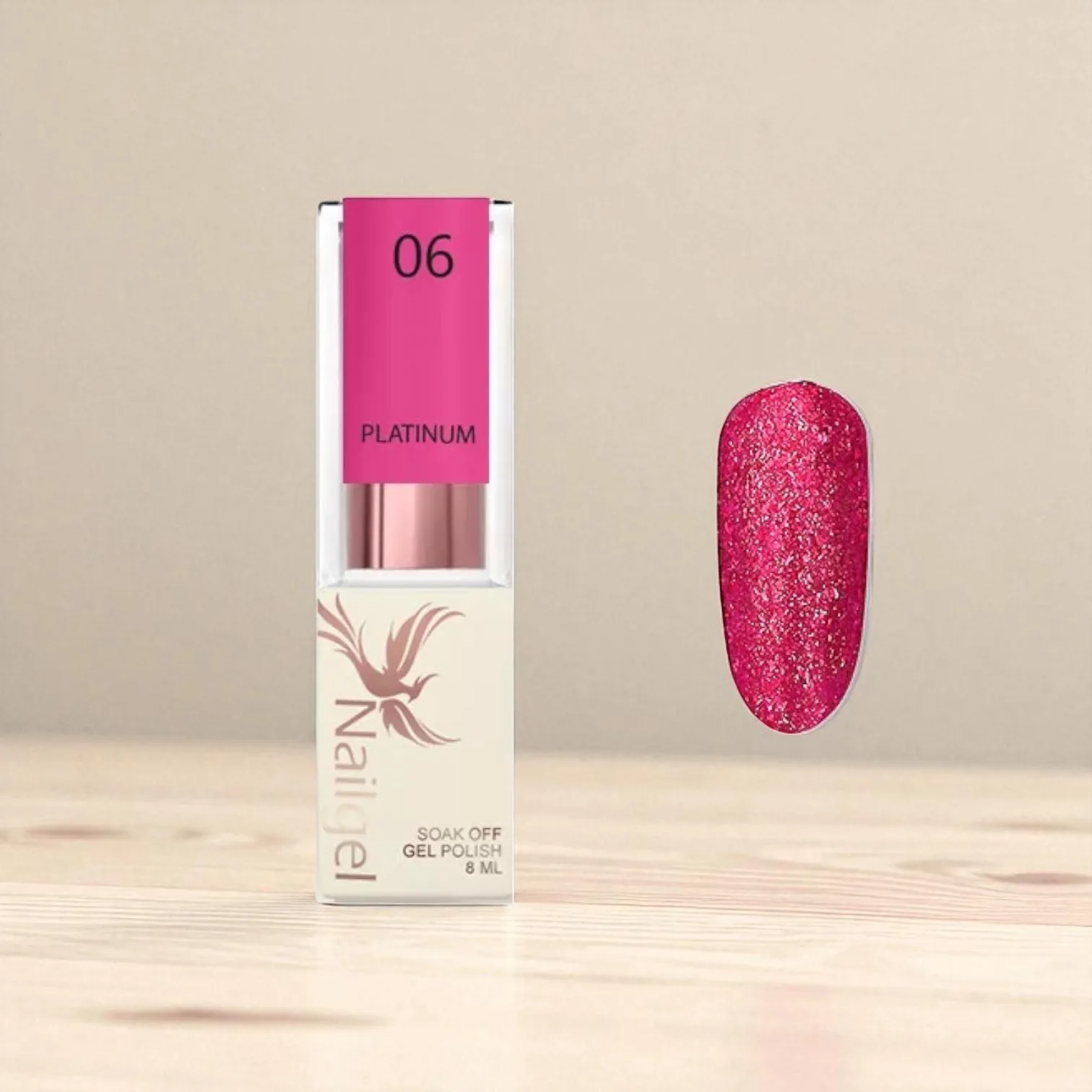 Nailgel Platinum 06 gél lakk 8ml