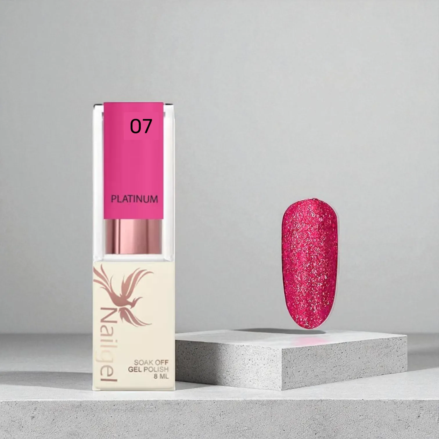 Nailgel Platinum 07 gél lakk 8ml