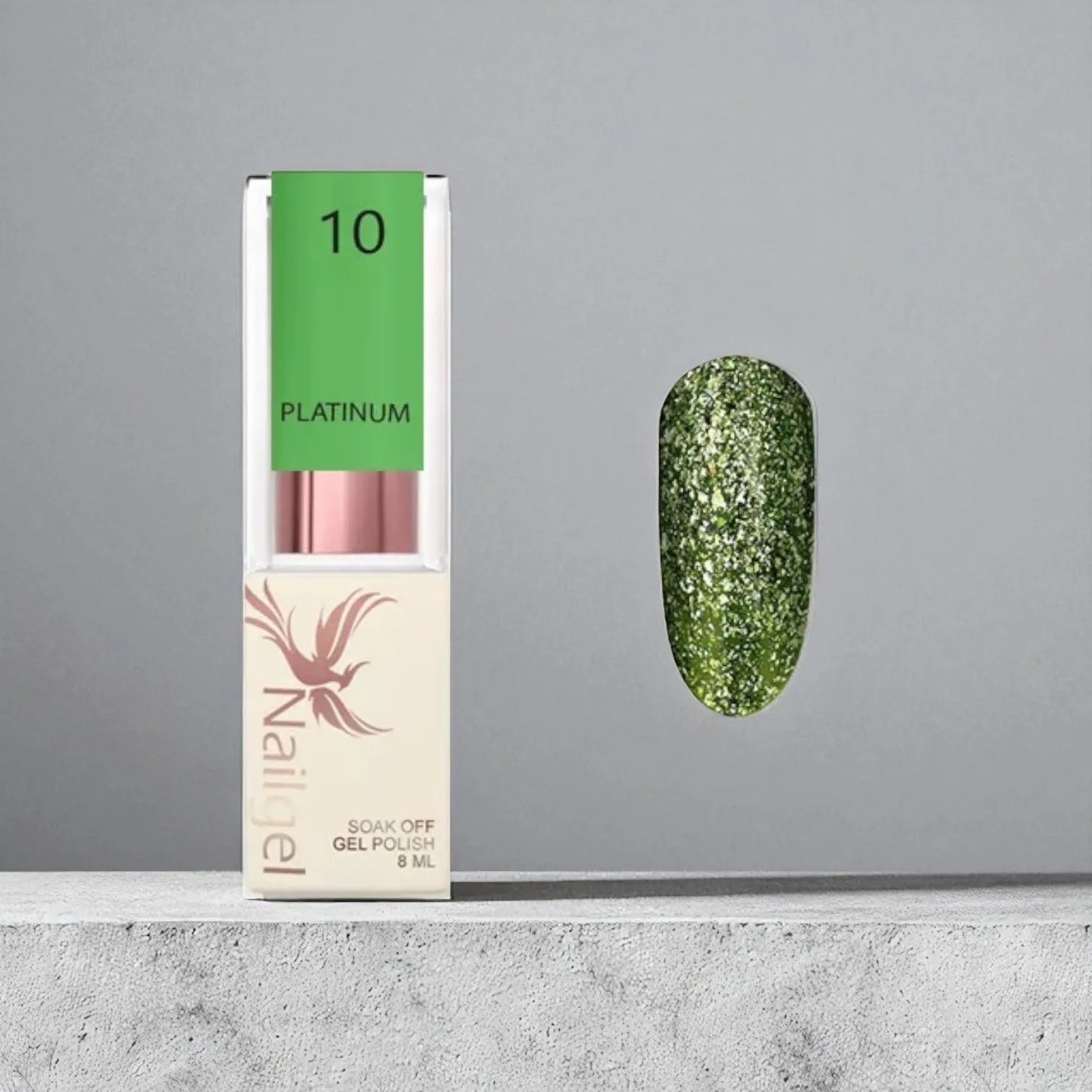 Nailgel Platinum 10 gél lakk 8ml