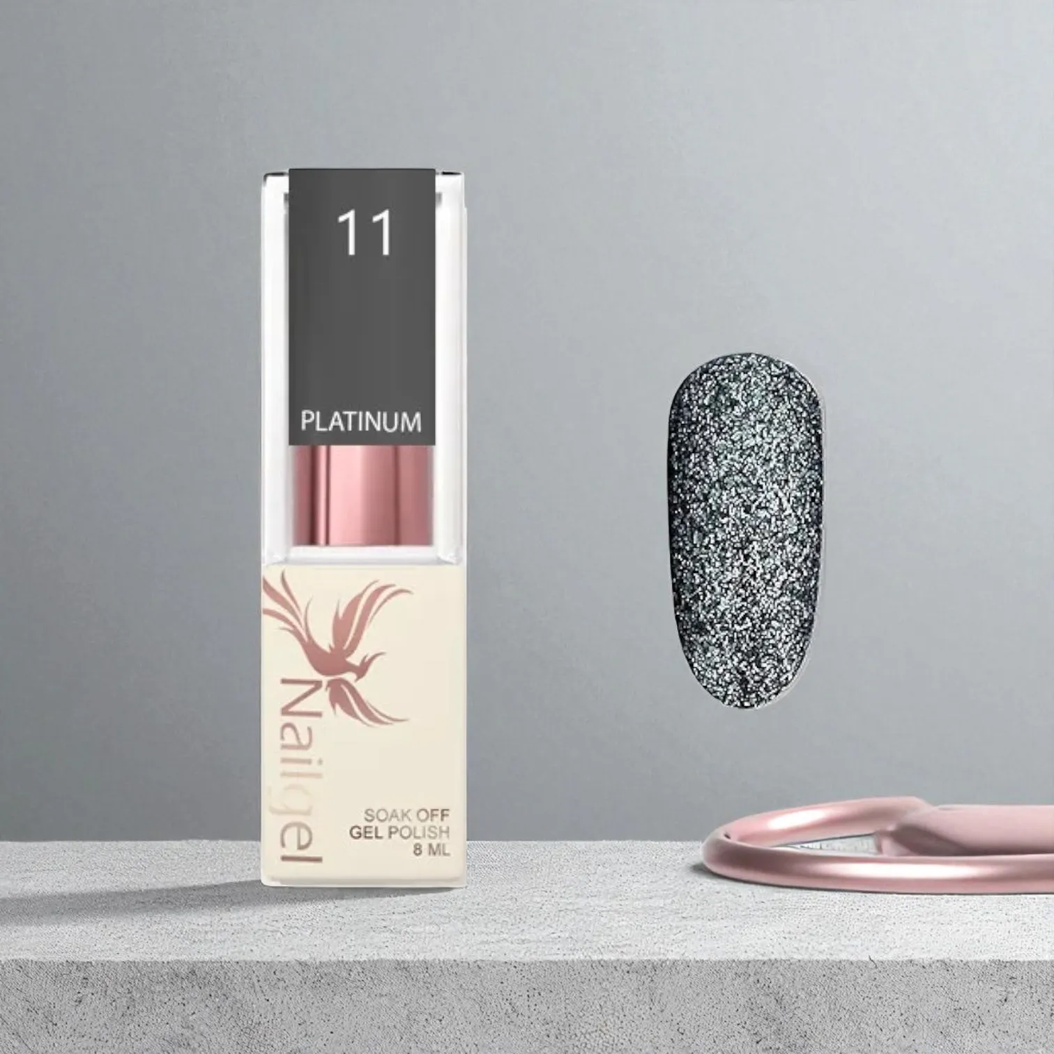 Nailgel Platinum 11 gél lakk 8ml
