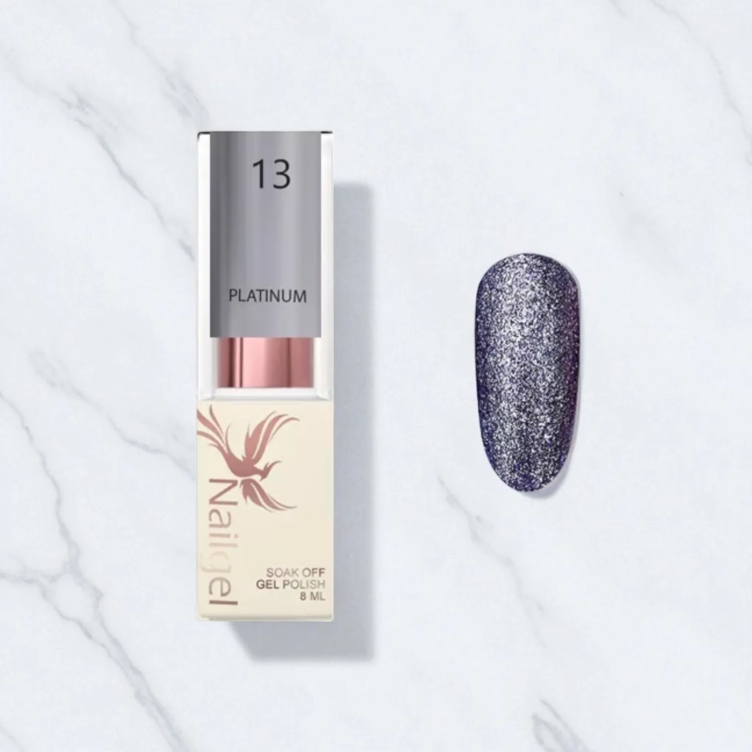 Nailgel Platinum 13 gél lakk 8ml