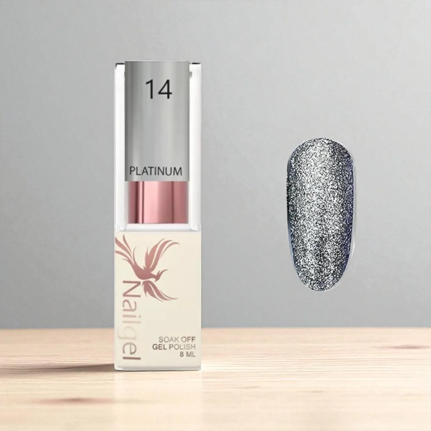 Nailgel Platinum 14 gél lakk 8ml