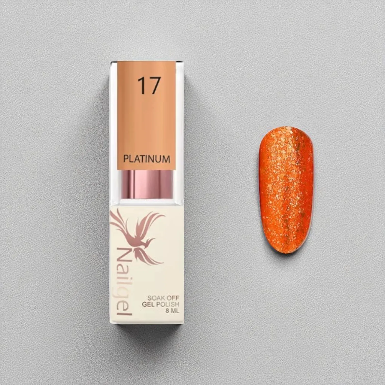 Nailgel Platinum 17 gél lakk 8ml