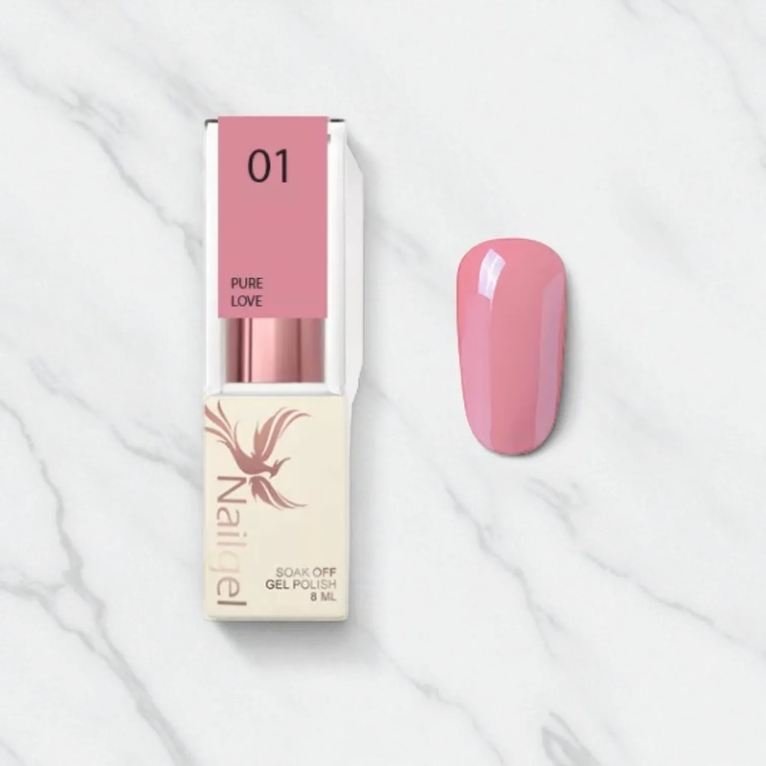 Nailgel Pure Love 01 gél lakk 8ml