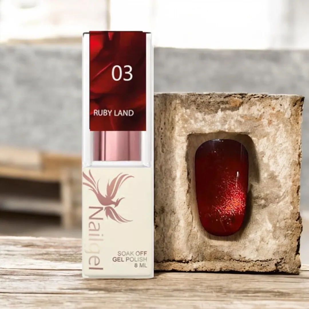 Nailgel Rubyland 03 gél lakk 8 ml