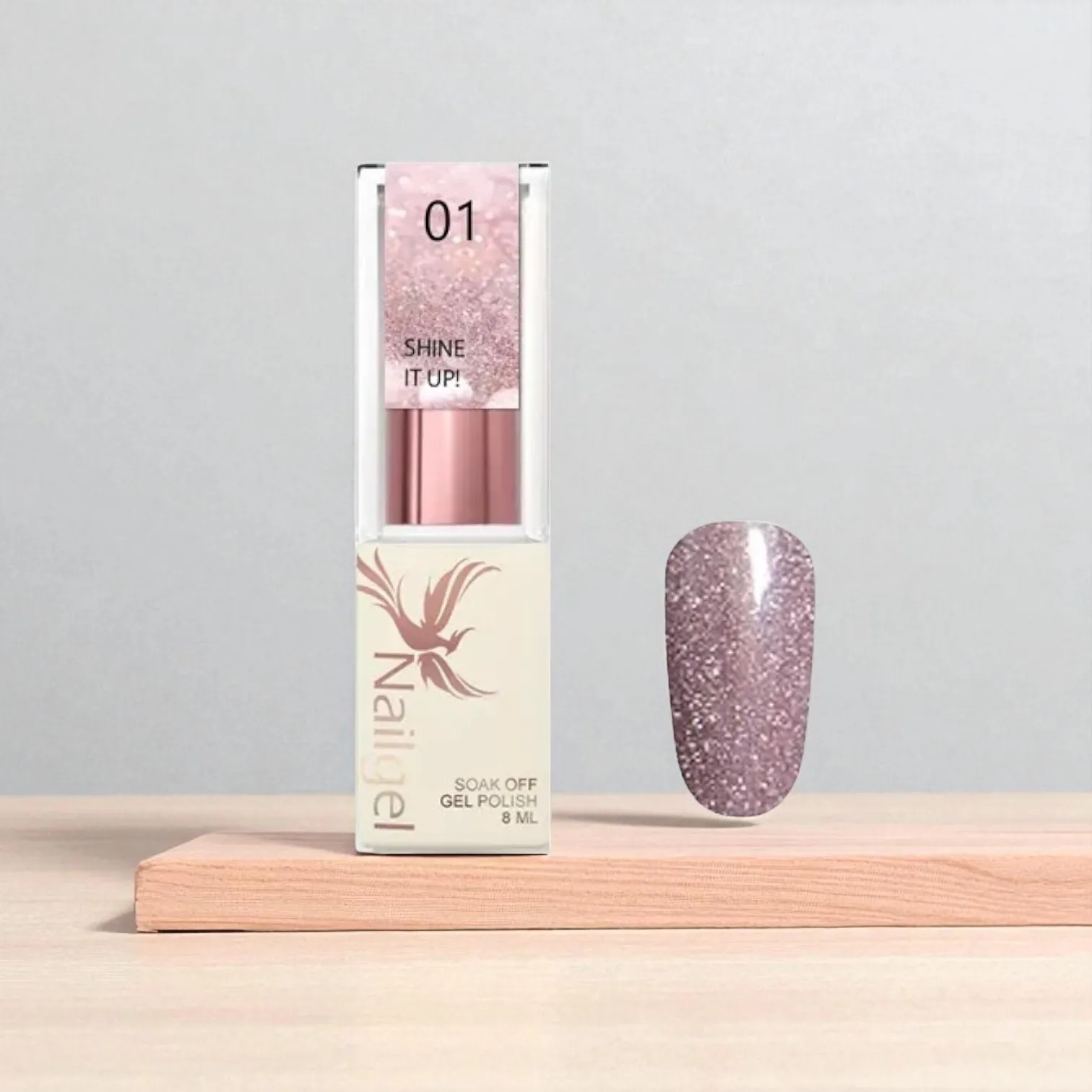 Nailgel Shine It UP! gél lakk 01 8ml