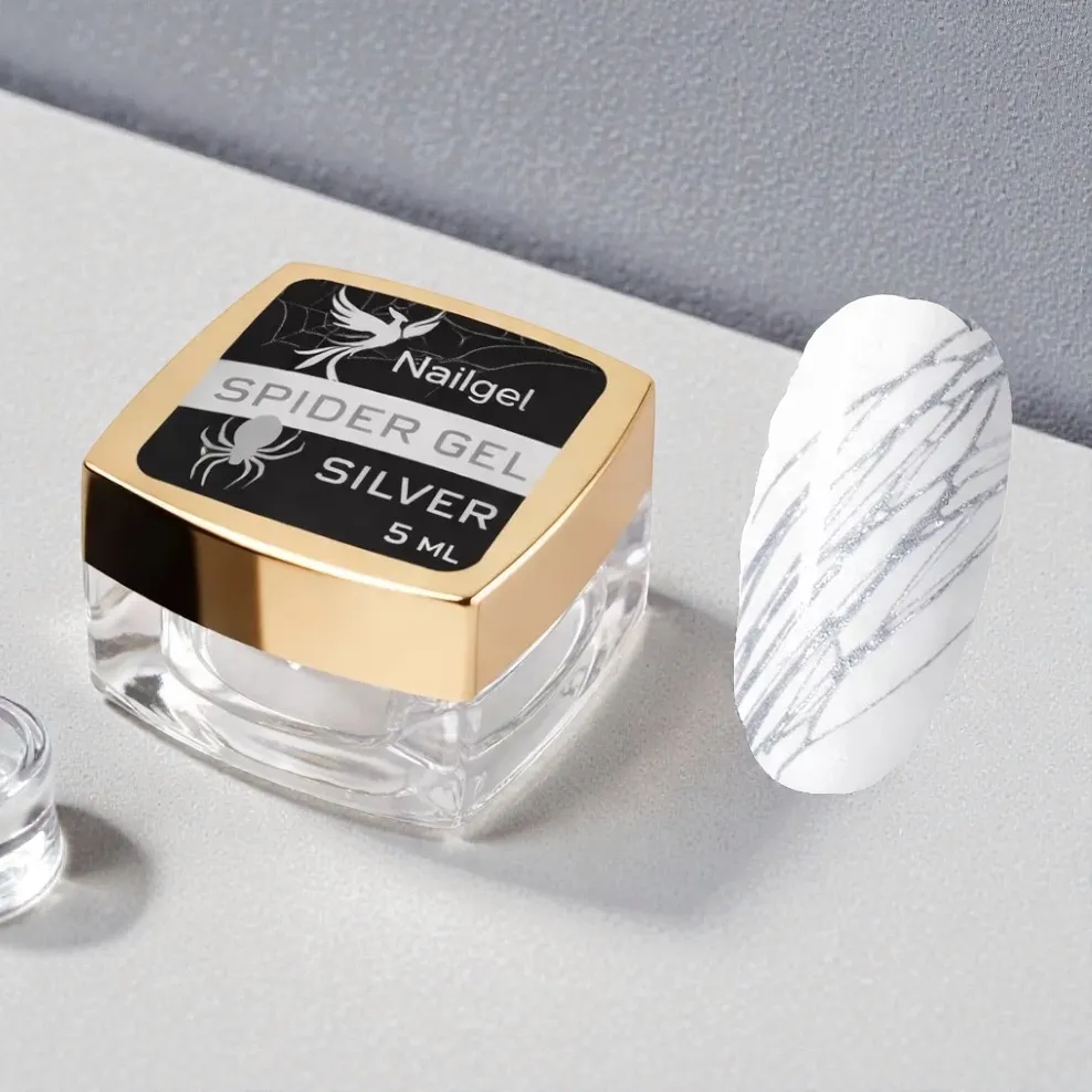 Nailgel Spider gel 5ml - Silver